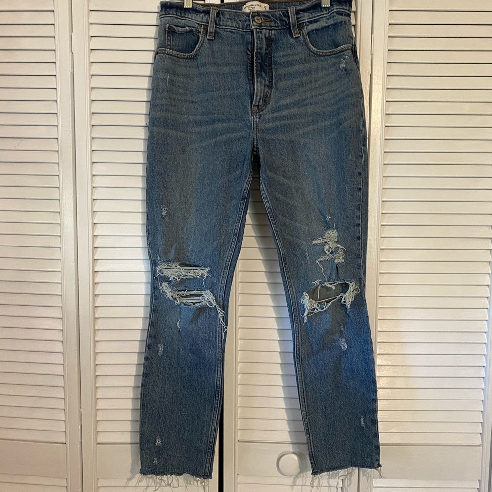 Ambercrombie & Fitch High Rise Skinny SZ 8